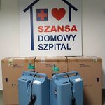 Zakupione koncentratory tlenu.